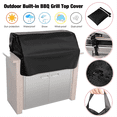 thumbnail image 6 of Waterproof Windproof Grill Covers for Built-in Barbecue Top with Coating Outdoor BBQ Protect, 6 of 6