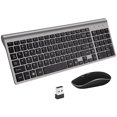 thumbnail image 1 of Wireless Keyboard Mouse Set Portable Mute Keyboard Mouse for PC Laptop Notebook Wireless Keyboard Mouse Set Portable Mute Keyboard Mouse Practical Computer Accessoriess Easy to Use Great, 1 of 8