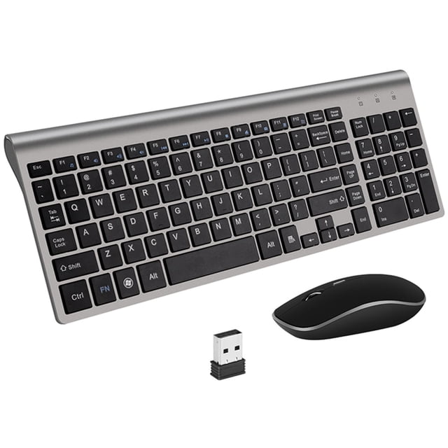 Wireless Keyboard Mouse Set Portable Mute Keyboard Mouse for PC Laptop Notebook Wireless Keyboard Mouse Set Portable Mute Keyboard Mouse Practical Computer Accessoriess Easy to Use Great