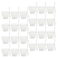 thumbnail image 4 of 1 Set Clear Dessert Cups Mini Dessert Cups Yogurt Pudding Containers Shooter Cups with Spoons, 4 of 4
