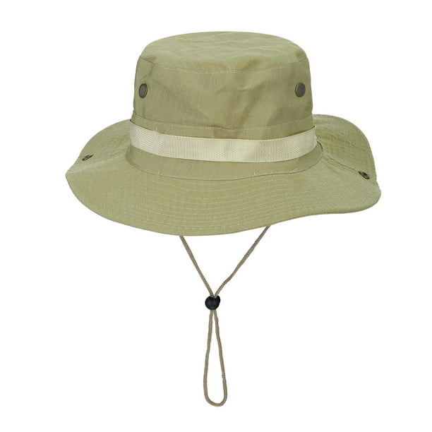 Mens Hat Adult Male Worth Hats for Men Cycling Sun  HatCottonShoppingTravelMale Clothes(Khaki,One Size)