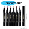thumbnail image 5 of 6-Piece Gel Nail Polish Pen Set, 3-in-1 UV LED Nail Art Markers with Precision Tip, One-Step Gel Manicure Pens for DIY Nail Designs, 5 of 5