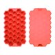 thumbnail image 1 of Billuyoard Molde de cubo de hielo de silicona grande 2 en 1 portátil Dropshipping con tapa, herramientas para hacer cubos que ahorran espacio para Herramientas y accesorios para hornear Rojo Billuyoard HA001574-06, 1 of 6