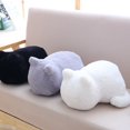thumbnail image 2 of Kawaii Shadow Cat juguetes de peluche regalos para niños animales encantadores 3 colores decoración del hogar almohadas suaves, 2 of 5