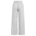 thumbnail image 7 of Girls Wide Leg Corduroy Pants with Pockets Vintage Baggy Pants High Waist Casual Pants for Girls Light Gray Pants for Girls Kids Girls Clothes Size 7-8 Years, 7 of 7