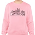 thumbnail image 2 of Skyline Cambridge England Sweatshirt Unisex X-Large Pink, 2 of 5