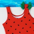 thumbnail image 3 of Mceream Girls 1 Piece Swimsuits Print Bikini Full Coverage Swimwear Summer Beach Padded Bathing Suit 4-7 Years, 3 of 6