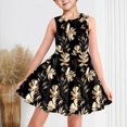 thumbnail image 1 of LOVZFMLL Fashion Girls Solid Color Long Sleeved Shirt Dress, 1 of 9