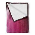 thumbnail image 2 of Theatre Soft Flannel Fleece Throw Blanket, Stage Aubergine Drapes Curtains Actor and Actress Watching a Play Illustration, Cozy Plush for Indoor and Outdoor Use, 70" x 90", Fuchsia Pink, by Ambesonne, 2 of 5