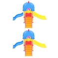 thumbnail image 4 of 2Pcs Miniature Playground Model Slide Toys Models Creative Play For Kids 11.4X11.0X9.0In, 4 of 8