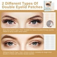 Eyelid Tape, Double Eyelid Tapes 480 Pcs, Waterproof Invisible Double