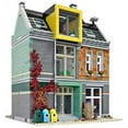 thumbnail image 3 of General Jim’s Toys & Bricks Modular Bike Shop Building Blocks Set, Street View, City Creator, 3 of 7