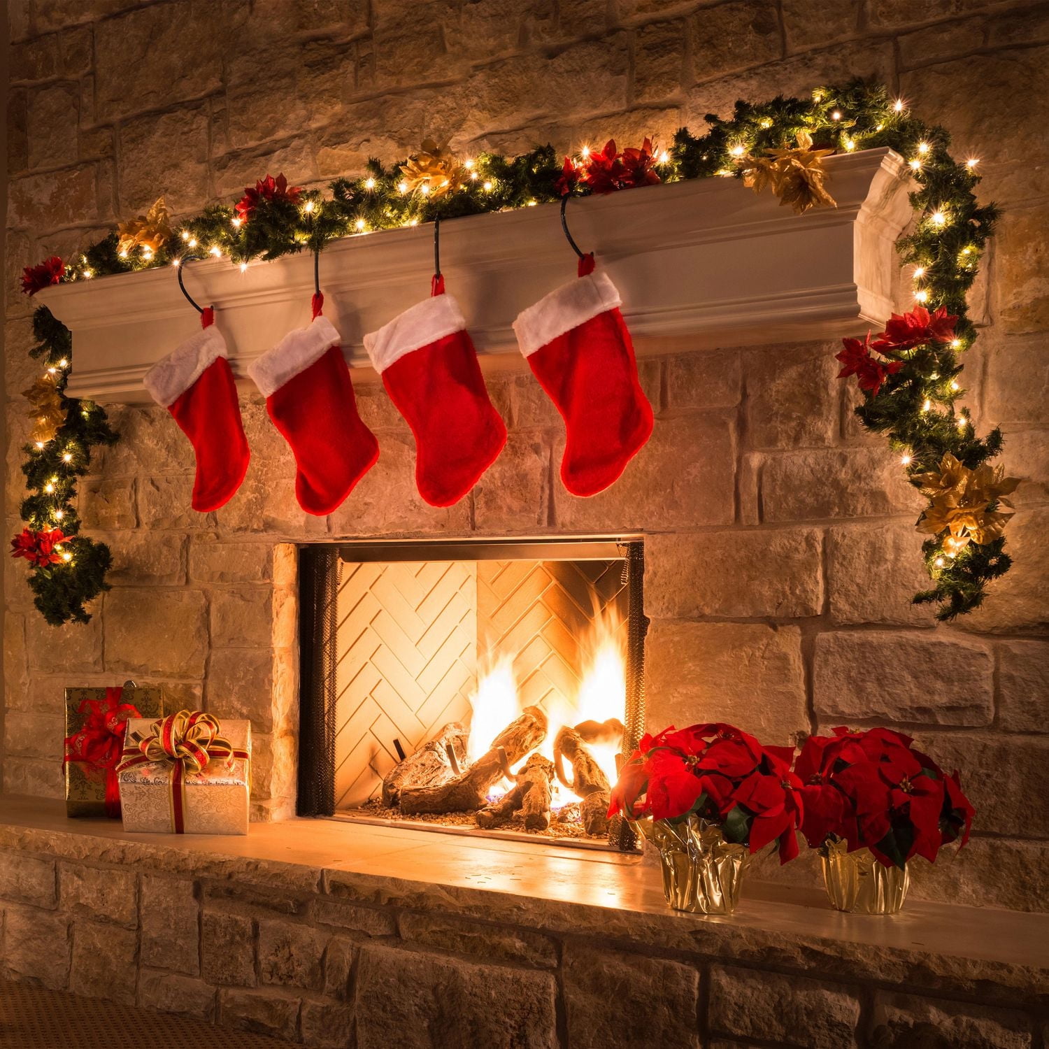 50 count M5 LED Battery operated warm white light string with 8 functions and timer