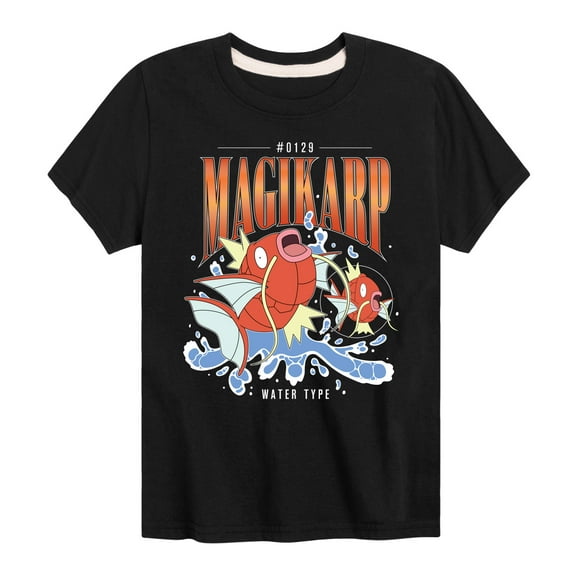 Pokémon - Magikarp 90S Bootleg - Toddler And Youth Short Sleeve Graphic T-Shirt