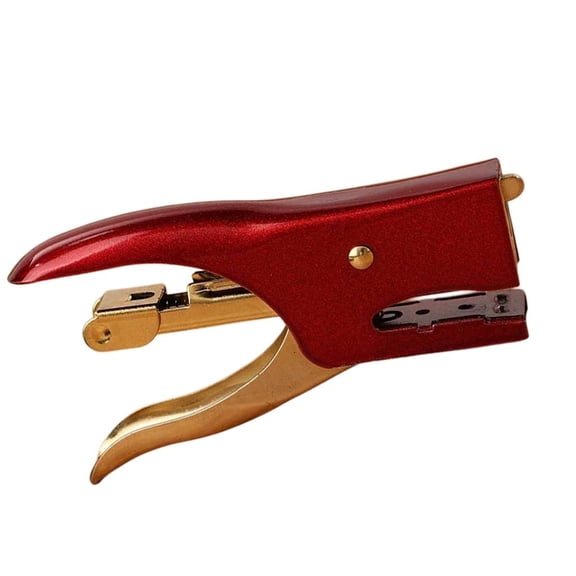 Ergonomic Grip Handheld Stapler 8 Sheets Capacity Heavy Duty Metal Stapler for Food Document Binding