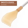 thumbnail image 6 of Back Scratcher with Extendable Rod Massage Stick Handheld Body Shiatsu Massager Roller Scratching Backscratcher Massager Back Scraper Health Products for Head Shoulder Hand Knee and Foot (White), 6 of 7