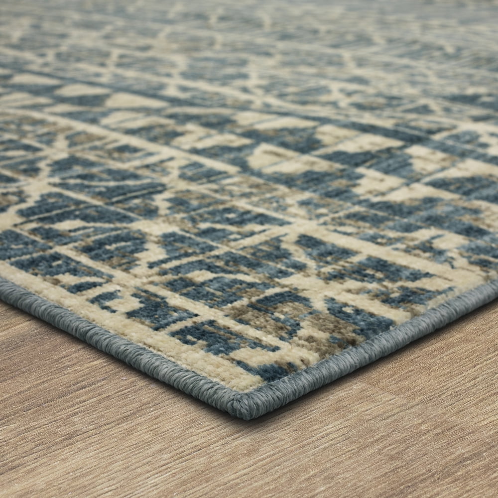 Mohawk Home Wilton Woven Indoor Area Rug, Blue, 4' x 6'