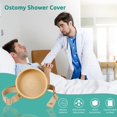 thumbnail image 3 of Ostomy Shower Cover, Stoma Ostomy Waterproof Bath Cover, Shower Cover for Ostomy Bag, Ostomy Shower Wound Protector, Stoma Shower Cover Cup with Adjustable Belt, 3 of 7
