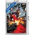 thumbnail image 3 of Marvel Comics - The X-Men - Cyclops Magneto Emma Frost Wall Poster, 14.725" x 22.375", Framed, 3 of 3