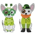 thumbnail image 2 of Four-Leaf Clover Dogs Craft Kits St Patrick's Day Party Supplies, 2 of 2