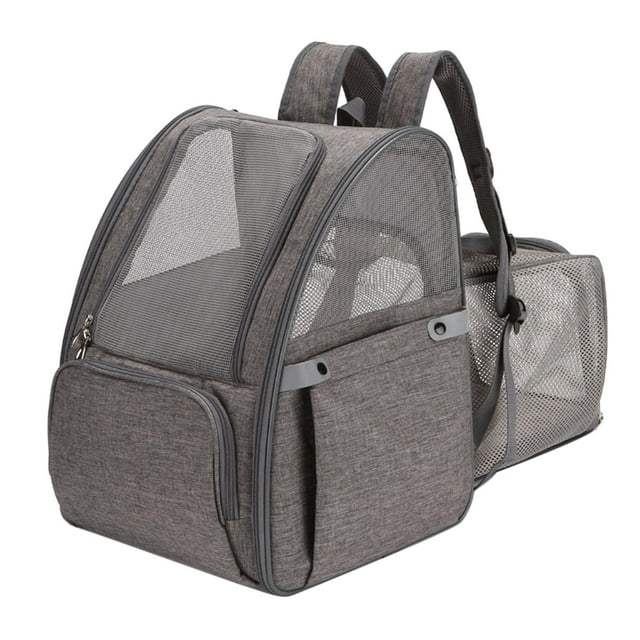 transportista de viaje,Pet Carrier Backpack Dog Travel Carrier Case,Expansible Perros Pequeños Gatos Suave,Transportín ajustable para perros medianos y chihuahua,Soporte de bolso de conejo en jinwen transportista de viaje