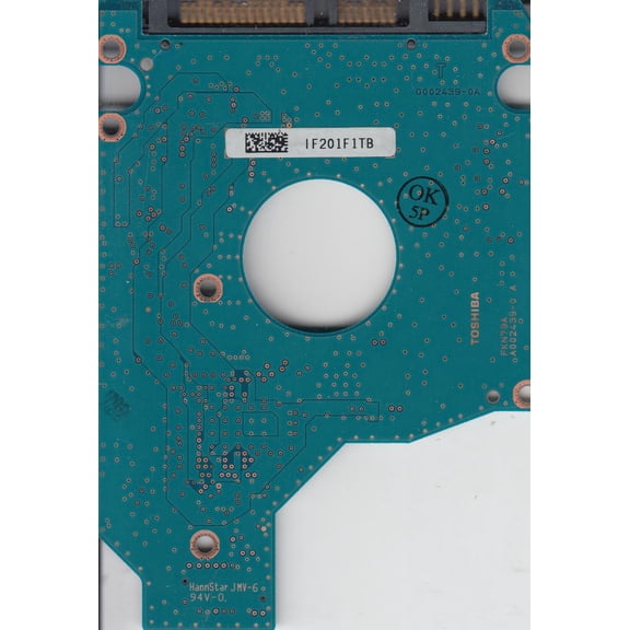 MK1655GSXF, D0/FH115B, HDD2H75 P TM01 T, G002439-0A, Toshiba SATA 2.5 PCB