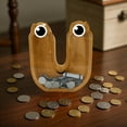 thumbnail image 2 of Saving Wooden Children's Letter Bank Customized for Boys and Girls with Initials Ideal for Birthday and Financial Education, 2 of 9