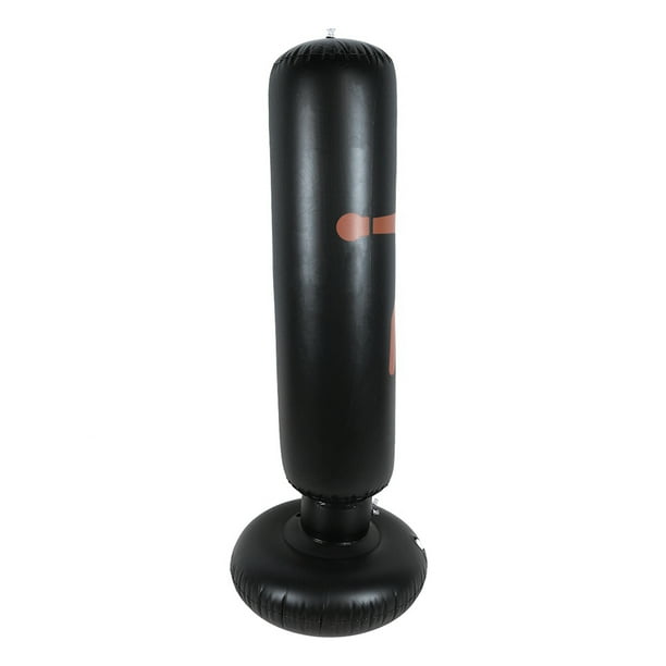 Bolsa de boxeo interior/exterior inflable para entrenamiento de boxeo perforación vaso de PVC fitness deportes alivio de presión columna de boxeo para adultos Anggrek Otros