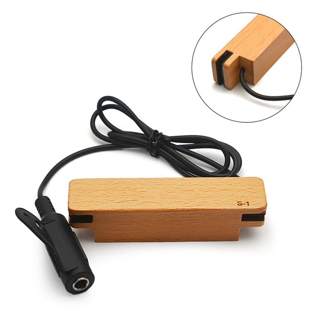 WINDLAND Easy Installation Folk Guitar Pickup Magnetic Designs Instrument Accessories for Enhancing Sound Suitable for All Levels