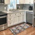 thumbnail image 2 of Dreamtimes 39x20 Inch Area Rug Floral Daisy Pattern Door Mat Washable Non-Slip Throw Floor Carpet Comfort Standing Mat for Kitchen, Floor, Office, Sink, Laundry, 2 of 6