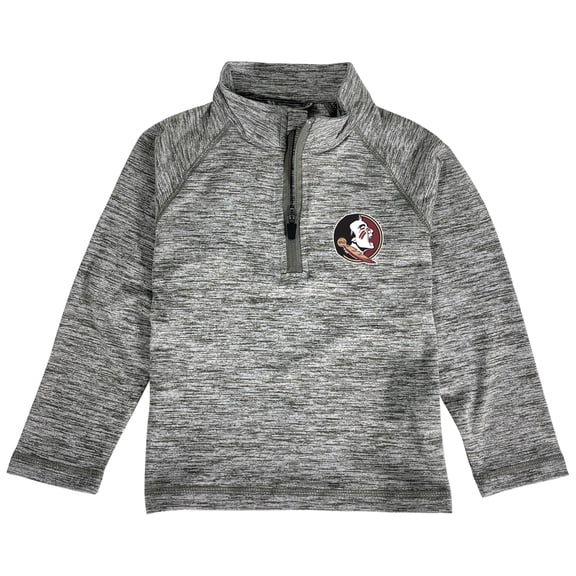 Toddler Garb Heathered Gray Florida State Seminoles Matthew Quarter-Zip Pullover Jacket