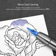 thumbnail image 3 of Ballpoint Pen Cartridges with Membrane 20pcs Apprentice Cartridge s with Ball Point for Pen Gun Dotwork Drawing Practice on Papers for Beginners and Artists, 3 of 8