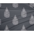 thumbnail image 4 of oneOone Polyester Lycra Fabric Paisley Block Print Fabric By The Yard 56 Inch Wide, 4 of 4