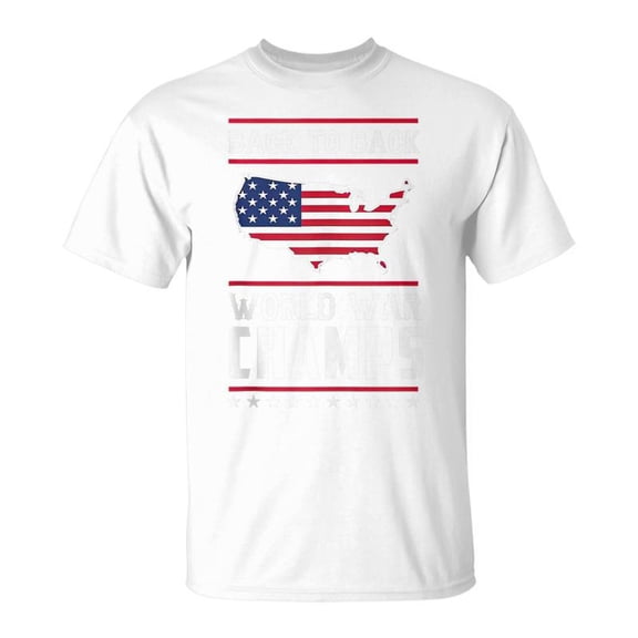 Back To Back Undefeated World War Champs Unisex Jersey Crewneck Tshirt