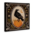thumbnail image 3 of Stupell Industries Spooky Season Black Crow Canvas Wall Art design by Janelle Penner, 24 x 24, 3 of 7