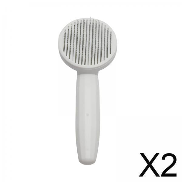 Cepillo limpiador de cabello,Cepillo pulidor para limpieza de mascotas,quita pelos,Cepillo para gatos para el cuidado de perros Cepillo para mascotas Suministros,Peine para gatos,herramienta