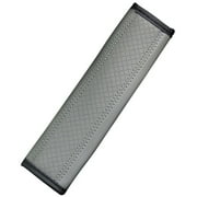 SJENERT PU Leather Comfortable Car Seat Belt Shoulder Cover Stylish Embossing Process Seat Belt Shoulder Guard for Car
