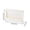 White, variant on Acrylic Straw Storage Box Clear Organizer, Sleek Drinking Straw Holder for Kitchen Dining Room, Dustproof Dispenser for Parties Restaurants, Modern Home Bar Accessory