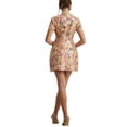 thumbnail image 5 of New Spring/Summer Short-Sleeve Sequined Round Neck Dress, Casual Party Dress for Women, 5 of 5