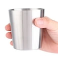thumbnail image 4 of Double Insulated Stainless Steel Picnic Cup - Portable, Reusable, Straight Design with Dull Polish Finish, 4 of 8