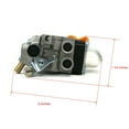 thumbnail image 3 of The ROP Shop Carburetor with Gaskets & Bulb for Zama C1Q-S110C, C1QS110C, C1Q-S110D, C1QS110D, 3 of 9