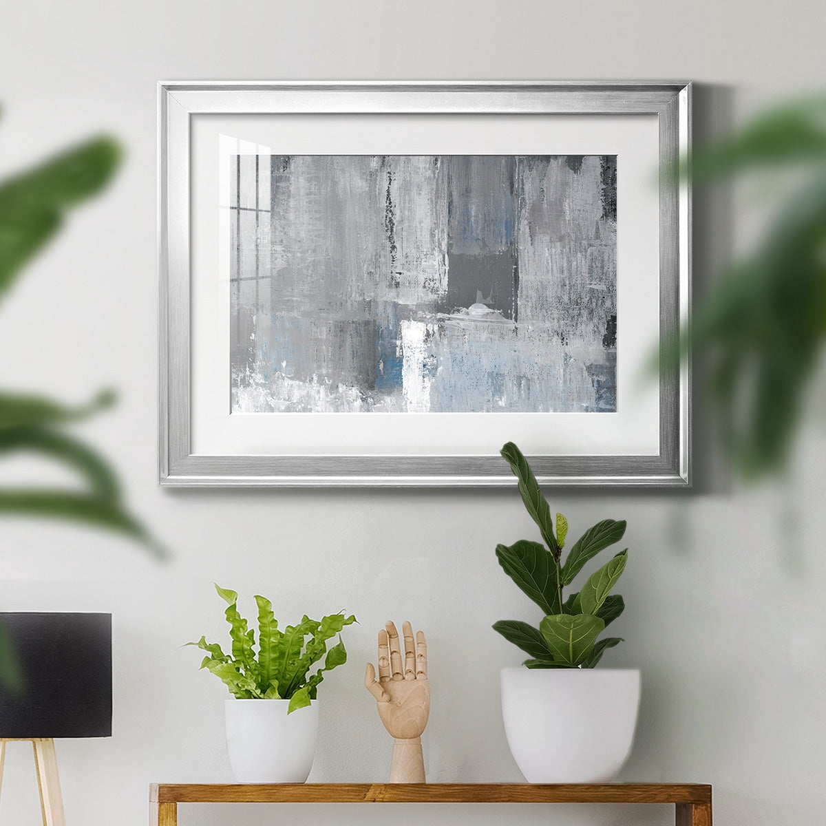 Tranquil Blues Premium Framed Print - Ready to Hang