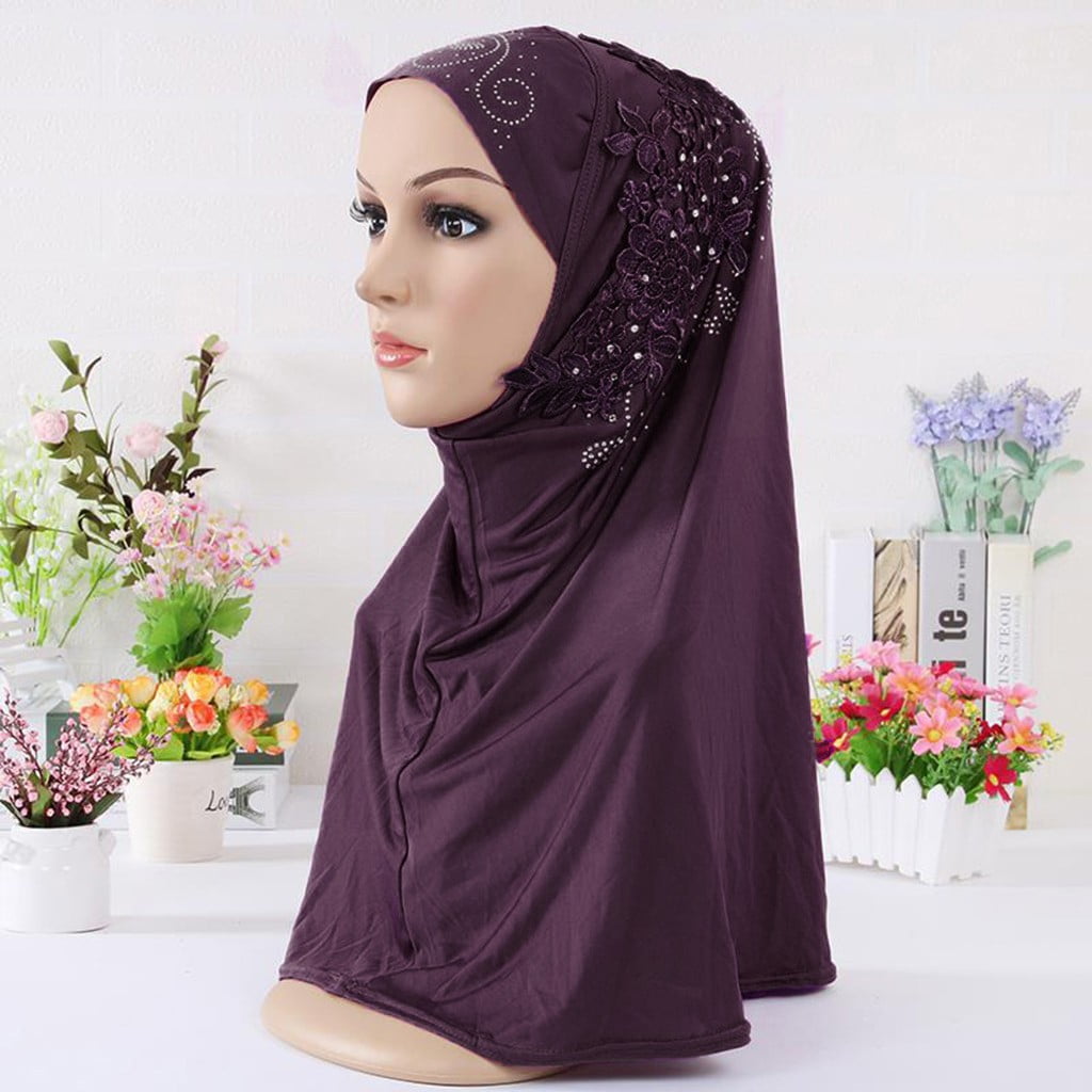 Hijab Bubble Crepe High Quality Light Head Scarf Summer 