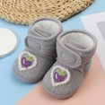 thumbnail image 2 of Enyan Baby Booties Newborn Walking Shoes Warm Hand Crochet Knit Soft Socks for Infant Boy Girl, 2 of 4