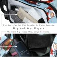 thumbnail image 4 of Christmas Gym Bags, Shoe Bag, Sports Bag, Dance Bag - All-in-One Weekender Bag (17.7 inches) with Interior Zipper Pocket and Large Capacity, 4 of 6