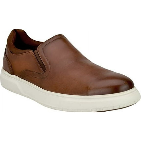 Men's Florsheim Steel Toe Wedge Sole Slip-On Work Shoe FS2335, Brown