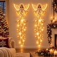 thumbnail image 2 of Angel Blessing Wall Light with Cascading Stars LED Holiday Decor，2pcs | Starglow Cascading Glowing Star Wall Decor, Warm Night Light, Indoor Home Ornament & Thoughtful Holiday Gift, 2 of 11