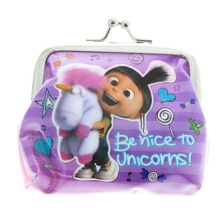 Despicable Me Minions Lip Gloss 2pk With Girls Coin Purse And Hair