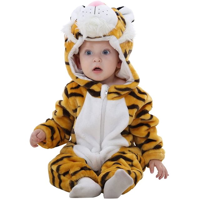 Mamelucos de bebé unisex Mono de franela de otoño de invierno Disfraces de animales Ormromra LRWJ141-15