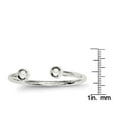 thumbnail image 4 of Primal Silver Sterling Silver Baby Bangle Bracelet, 4 of 6